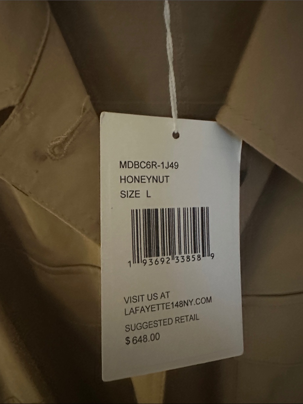 Lafayette 148 Sleeveless Belted Shirt Dress - Picture 4 of 9